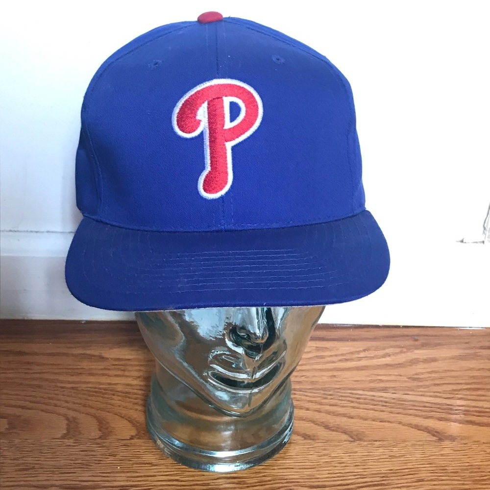VTG Philadelphia Phillies Blue Baseball Cap Hat